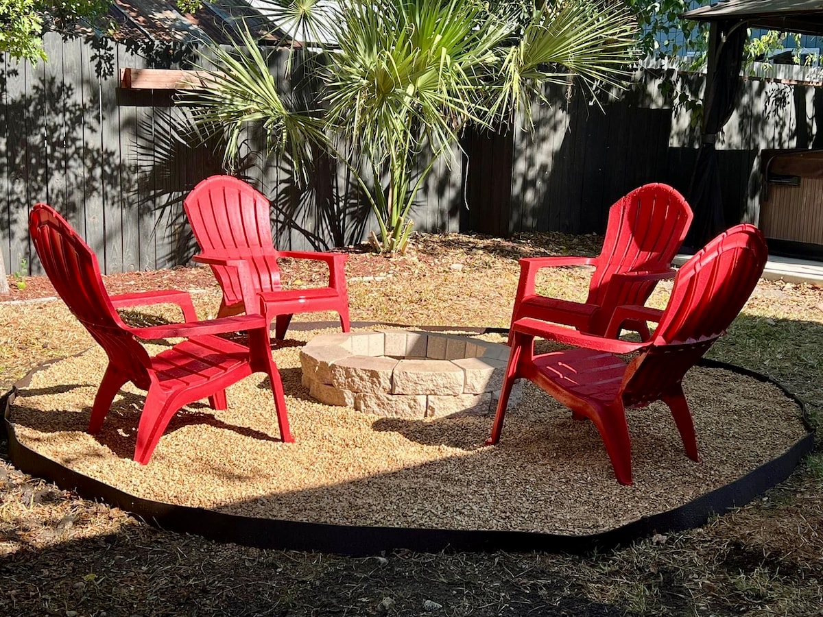 House exterior and curbside view of Tobin Hill Craftsman rental