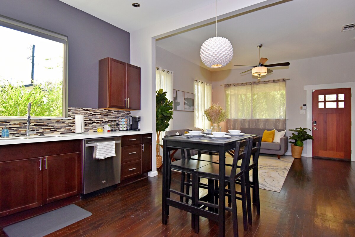 Furnished rental interior in San Antonio Tobin Hill